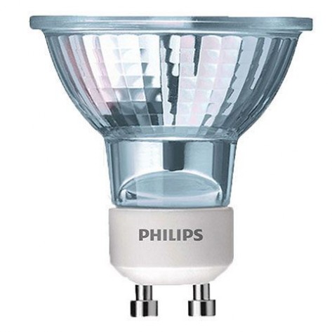 Лампа галогенная 230В 50 Вт с/защитным стеклом GU 10 (Philips) 
