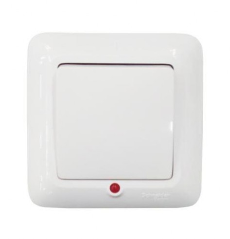 Выключатель 1-ый скр.пр. (индикатор) Прима С16-053