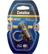 Фонарь-брелок Camelion LED 10-1R (алюминий, 4хG23 в комплекте)