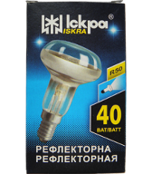 Лампа R50 E14 40W FR зеркальная Искра