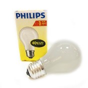 Лампа Philips A55 E27 40W FR матовая