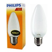 Лампа Philips В-35 E27 40W FR свеча матовая