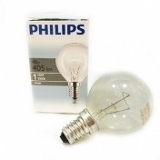 Лампа Philips P-45 E14 40W CL шар прозрачный