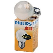 Лампа Philips P-45 E27 60W FR шар матовый